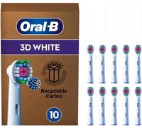 Oral-B Pro 3D White Cepillos Para Cepillo De Dientes, Paquete De 10 Unidades, Adecuado Para Un Buzón