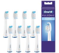 NUEVO Oral B Pulsonic Cepillos Clean Pack de 8 compatibles Slim SmartSeries