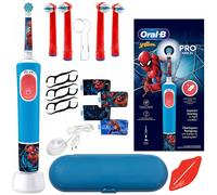 NUEVO Oral-B Vitality Pro 103 Cepillo de dientes infantil Spiderman Set con e...
