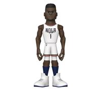 Funko Gold 5" NBA: Pelicans-Zion Williamson - (Home Uni) - 1/6 de Probabilidades de Obtener la RARA Variante Chase - Figura de Acción de Vinilo Coleccionable - Idea de Regalo de Cumpleaños