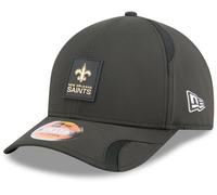 Nuevo Orleans Saints NFL Sideline 2025 New Era 9Forty M-CROWN Negro Equipo Tapa