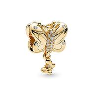 nuevo oro earts Abejas Dangle Espumoso sol flecha familia bricolaje perla ajuste encanto plata 925 pulsera baratija joyeríaBien gestionado