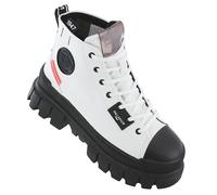 NUEVO PALLADIUM Revolt HI TX - Mujer Plateau Botas Blanco 97242-116-M ORIGIN
