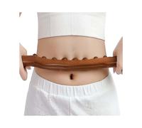 Nuevo palo de masaje Gua Sha de 8 cuentas, varita de madera carbonizada para terapia de raspado de meridianos corporales y espalda, masajead