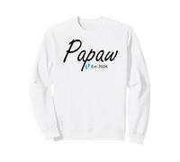 Nuevo Papaw of a Baby Boy Establecido en 2026 Sudadera