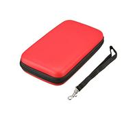 Nuevo para nuevo 3DS XL LL bolsa de almacenamiento color rojo, para Nintendo New3DS 3DSXL 3DSLL DSI NDSI XL, protección contra impactos EVA bolsa de transporte dura con correa de mano accesorios