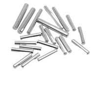 Nuevo Pasadores cilíndricos de acero inoxidable 304, pasadores de localización sólido alto endurecido, ubicación fija paralela M1 M2 .5 M3 M4 M5 M6 M8 M10(15 Pieces M5,14mm)