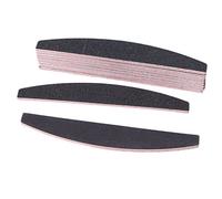 Nuevo peine de doble cara con forma curvada para lijar herramientas de manicura