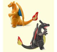 NUEVO Peluche Mini Pokémon 2026 - Charizard Amarillo (Dos Cuernos) y Darkrai Negro (Heterocromia) - Figuras de Peluche de Juguete para Regalo BLANCO