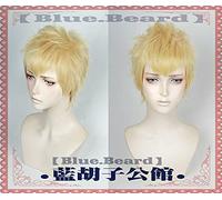 Nuevo Persona5 Ryuji Sakamoto Cosplay Peluca Halloween Juego De Roles Peluca De Pelo P5 Peluca Dorada + Gorro De Peluca