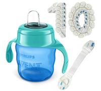 NUEVO Philips Avent Botella Bebedero SCF551/05 a partir de 6M 200ml Silicona ...