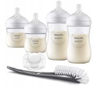 NUEVO Philips Avent Natural Response Starter Set 4 botellas libre de BPA anti...