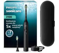 NUEVO PHILIPS HX40 32/32 Series 3100 Black + estuche Cepillo de dientes eléc...