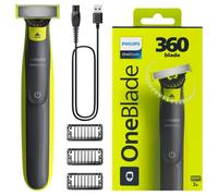 NUEVO Philips OneBlade 360 QP2724/23 Negro Recortadora de barba Afeitadora en...