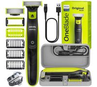 NUEVO PHILIPS OneBlade afeitadora QP2724/10 + estuche Slim Edition + 2 acceso...