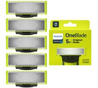 Philips OneBlade Original cuchillas, compatibles con todos los mangos OneBlade y OneBlade Pro, 5 unidades (modelo QP250/50)