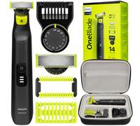 NUEVO Philips OneBlade Pro 360 Face Body Trimmer afeitadora pantalla LED