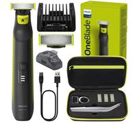 NUEVO Philips OneBlade Pro QP6506 15 Recortadora de barba Afeitadora Estuche USB