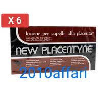 Nuevo Placentyne Loción para Cabello De Placenta - 12 Viales De 10 ML - 6 Piezas