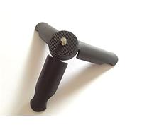 Nuevo plástico 7.5cm Cámara Sobremesa Trípode compacto Led Iluminación Escritorio Mini Micro Acción Única 1/4 Conexión Tornillo Soporte Soporte Soporte Fotografía Shoot Film Partes Accesorios