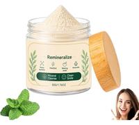 Nuevo polvo dental remineralizante, polvo blanqueador dental con hidroxiapatita y menta refrescante, aliento fresco duradero, para el cuidado bucal diario（1Pcs）