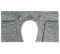 Nuevo Portal De Túnel 1 Vía 24 X 13 Cm De Espuma Dura Pintado A Mano