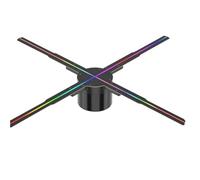 Nuevo proyector de Ventilador holográfico 3D 50 cm P50 con WiFi, Control Remoto, Letrero LED, Logotipo publicitario, imágenes, vídeo y lámpara holográfica