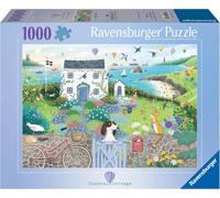 Nuevo Ravensburger Rompecabezas De 1000 Piezas Cottage Costera