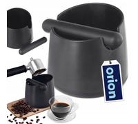 NUEVO Recipiente para posos de café Orion negro 13x13x12 cm plástico apto...