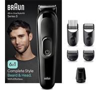 NUEVO Recortadora de barba Braun MGK3420 negra 20 longitudes batería