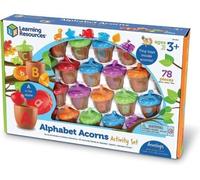 Nuevo Recursos Aprendizaje Abecedario Bellotas Actividad Set