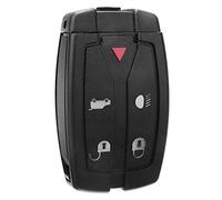 Nuevo reemplazo de la cáscara de la Llave del Coche Remoto Land R0ver Freelander 2 5 Botones remotos Llavero Inteligente Caso de la Hoja Fernbedienung