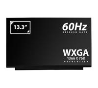 Nuevo reemplazo de pantalla ancha de 13,3 pulgadas para Lenovo ThinkPad X395 X390 X13 Panel de pantalla mate HD 1366x768 pantalla compatible con portátil 02HL702 30 pines eDP no táctil