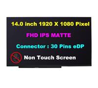 Nuevo reemplazo de pantalla de ordenador portátil de 60 Hz de 14,0 pulgadas para Lenovo 5D10W73193 Notebook LED LCD FHD 1920x1080 Panel de pantalla IPS con placa PCB más pequeña de 16 cm