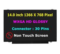 Nuevo reemplazo de pantalla LED HD de 14,0 pulgadas para ChiMei Innolux N140BGE-E33 Rev.C1 Panel de pantalla brillante para ordenador portátil con conector de 30 pines