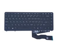 Nuevo reemplazo de teclado para EliteBook 840 G1 850 G1 diseño de EE. UU. ZBook 14 776475-031 portátil portátil teclado negro con marco