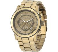 Nuevo Reloj Cronógrafo Oversize De Michael Kors En Acero Bronce MK8227