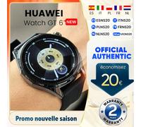 Reloj Inteligente HUAWEI GT 6 de 46 mm con GPS, Pantalla Táctil AMOLED de 1.47'', Más de 100 Modos Deportivos, Compatible con iOS y Android, Monitoreo de Salud 46mm Gray