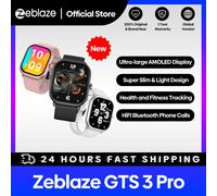 Zeblaze GTS 3 Pro Bluetooth 1,97" Blanco Correa Blanca M IP68 SpO2 Pulsómetro