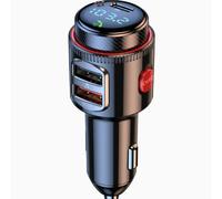 Nuevo reproductor Bluetooth para coche con carga rápida QC3.0, cargador Bluetooth para coche con transmisor FM y cargador para coche.