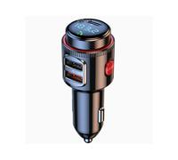 Nuevo reproductor Bluetooth para coche con carga rápida QC3.0, cargador Bluetooth para coche con transmisor FM y cargador para coche._M