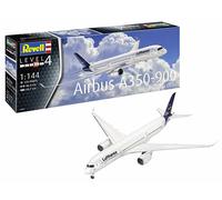 Revell GmbH Revell 03881 3881 1:144 Airbus A350-900 Lufthansa New Livery - Kit de Modelos de plástico, Multicolor, 1/144