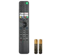 Nuevo RMF-TX520U MG3-TX520U Control remoto por voz para KD-43X KD-50X XR-50X XR-55ARB Series Sony Smart TV con YouTube Netflix Disney+ Prime Video Keys Controlador de reemplazo con baterías
