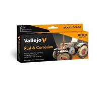 Nuevo Set De Pintura Vallejo Óxido Y Corrosión, 8 X 18 Ml Model Color/Air 70262
