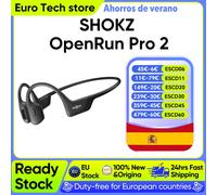 Nuevo SHOKZ OpenRun Pro 2 S820 música deportes auriculares conducción ósea inalámbrico Bluetooth 5,3 auricular IP55 impermeable 12h batería Lava Orange