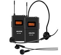 Nuevo sistema inalámbrico de guía de viaje Anleon MTG-100 UHF 902-927mhz para traducción de la iglesia del museo de guías turísticos (1 transmisor y 1 receptor)