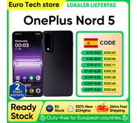OnePlus Nord 5 Smartphone 5G Snapdragon 8s Gen 3 Pantalla AMOLED de 6,83” 144 Hz 5200mAh 80W SUPERVOOC Carga 50MP Cámaras duales 12GB 512GB Marble Sands