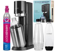 NUEVO SodaStream Chorro de Agua E DUO Titan Quick Connect Juego de Botella...