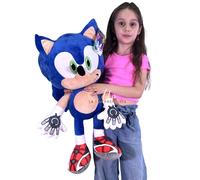 Nuevo Sonic Peluche Gigante Erizo Azul Original 70 cm 0+