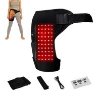 Nuevo soporte de cadera 2026 con terapia de luz roja, dispositivo para aliviar el dolor de ciática, arnés de soporte ajustable, almohadilla térmica para moverse con confianza, para movilidad (1PC)